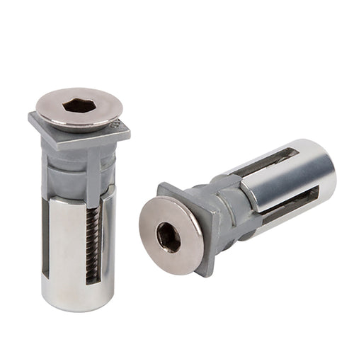 Pair of Locinox Stainless Steel Fixation Bolt with High Pulling Resistance - Pair of Locinox Stainless Steel Fixation Bolt with High Pulling Resistance