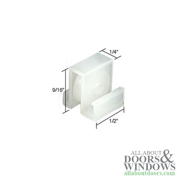 Roller Assembly (Flat) - Sliding Windows, Nylon - Roller Assembly (Flat) - Sliding Windows, Nylon