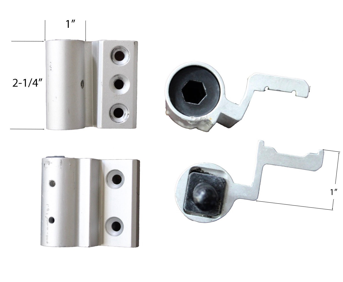 Adjustable Butt Clamp Hinge balcony and terrace doors - Adjustable Butt Clamp Hinge balcony and terrace doors