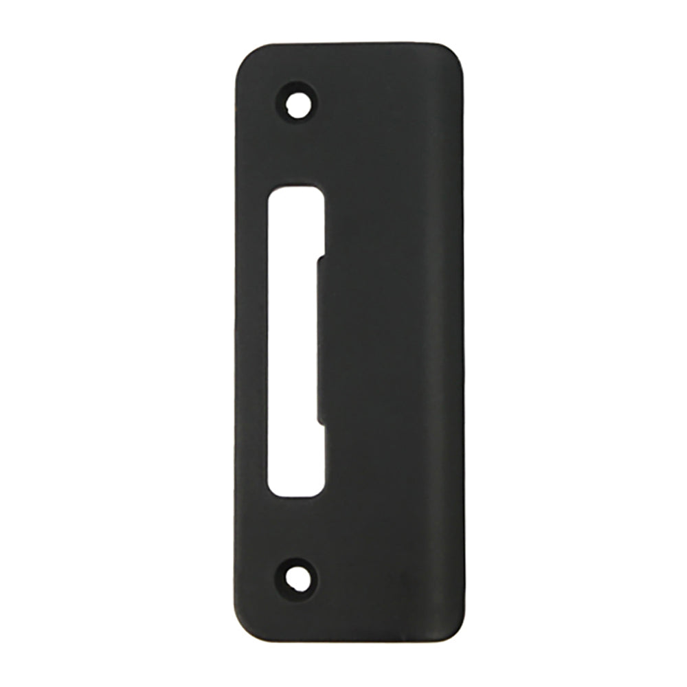 Strike Plate, PT0009N, Tongue curved lip 1.74 x 4.57 - Oil-Rubbed Brass - Strike Plate, PT0009N, Tongue curved lip 1.74 x 4.57 - Oil-Rubbed Brass