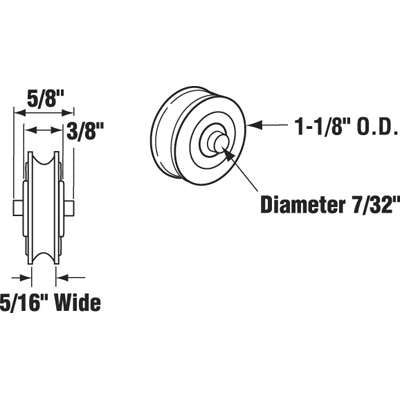 Roller Only,  1-1/8