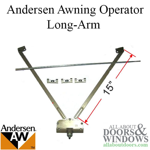 Andersen Awning Operator, A4-7082, Long Arm - Stone - Andersen Awning Operator, A4-7082, Long Arm - Stone