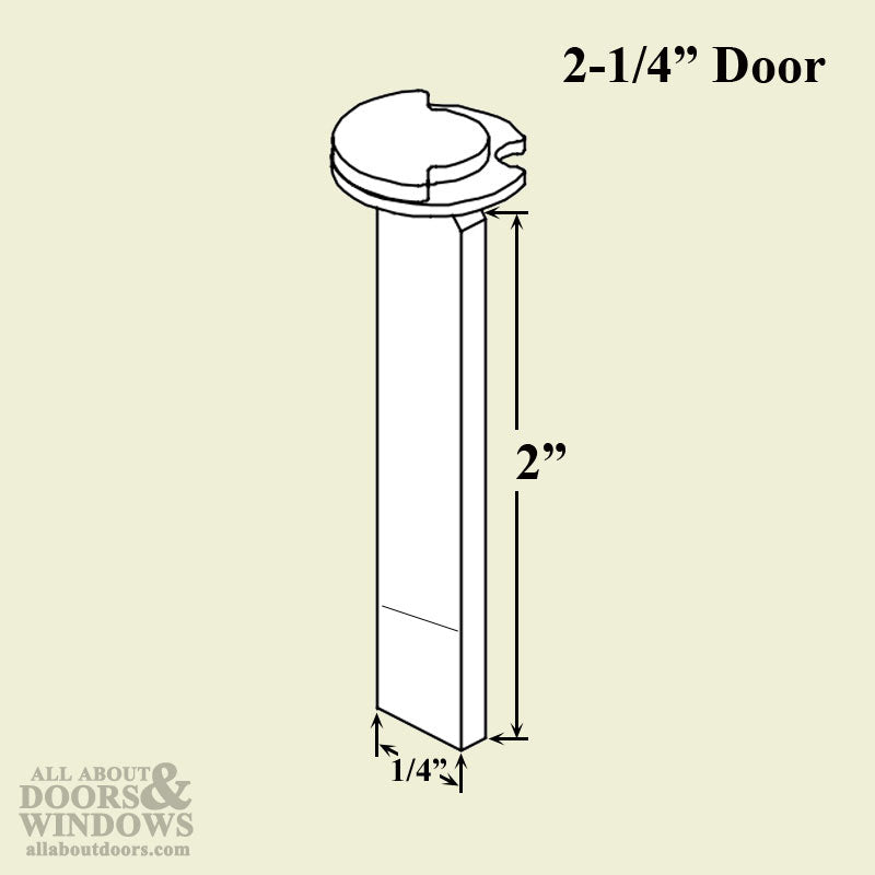 Ashland Tail Piece Assembly for 1-3/4 or 2-1/4