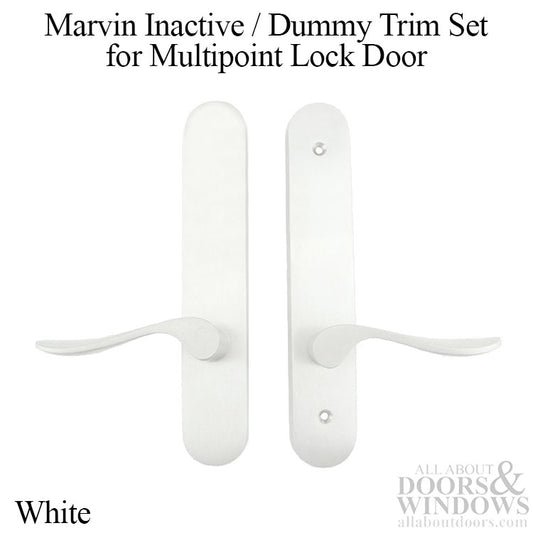 Marvin Inactive / Dummy Trim for Passive door - White