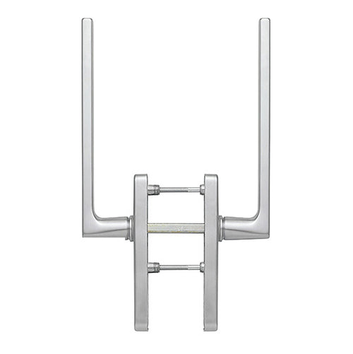 Dallas Handleset for Active Lift and Slide Door System, Keyed One Side - Resista Satin Nickel - Dallas Handleset for Active Lift and Slide Door System, Keyed One Side - Resista Satin Nickel