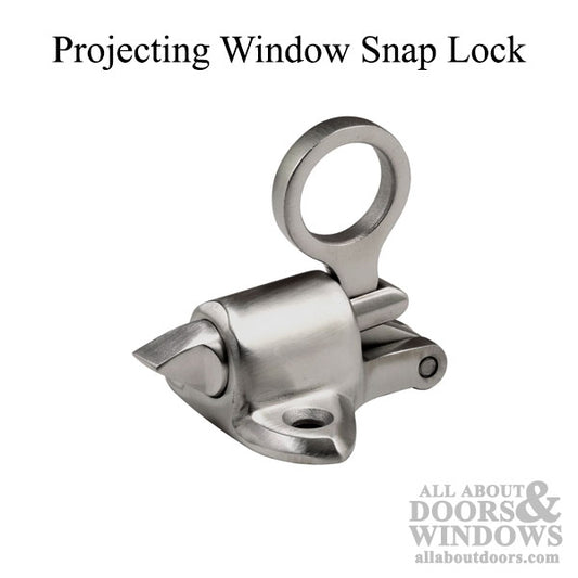 Snap Lock, Spring Catch for Projecting Windows