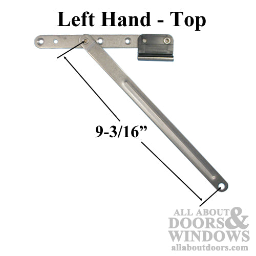 Peachtree Hinge, Ariel Egress Casement, Top  - Left Hand - Peachtree Hinge, Ariel Egress Casement, Top  - Left Hand