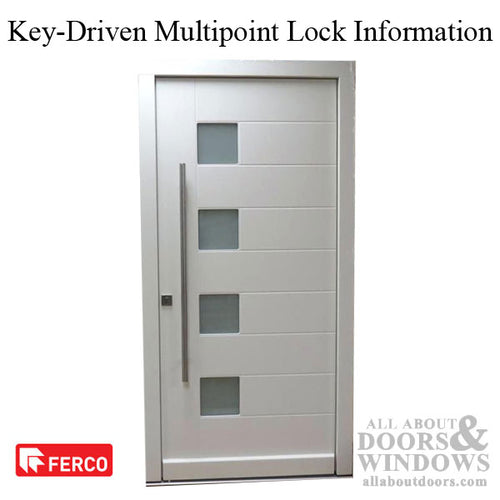 G-U Ferco Key Operated Triple Latch Multipoint Lock - G-U Ferco Key Operated Triple Latch Multipoint Lock