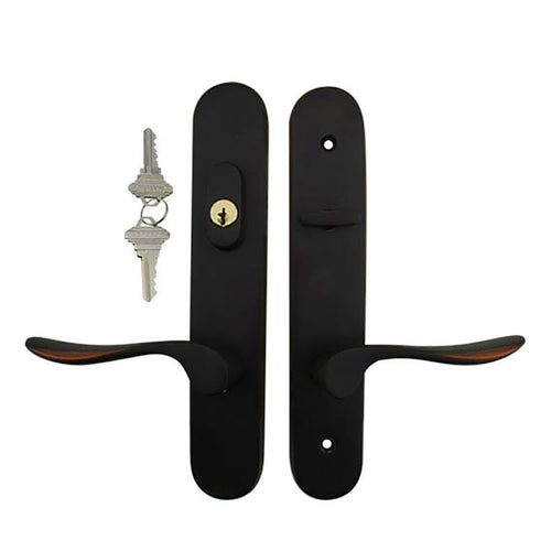 Marvin Active Keyed Hinged Door Trim, Multipoint Lock - Oil Rubbed Bronze - Marvin Active Keyed Hinged Door Trim, Multipoint Lock - Oil Rubbed Bronze