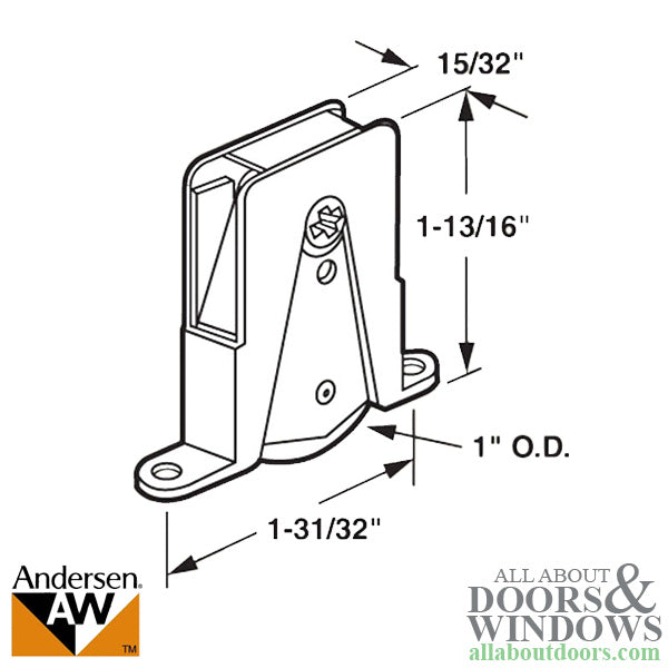 Andersen  Screen Door Roller Assembly - Andersen  Screen Door Roller Assembly