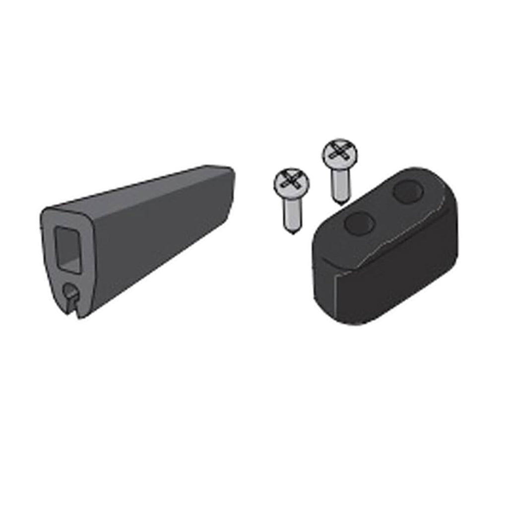 Pella Patio Door Bumper Set - Black (Head & Sill) - Pella Patio Door Bumper Set - Black (Head & Sill)