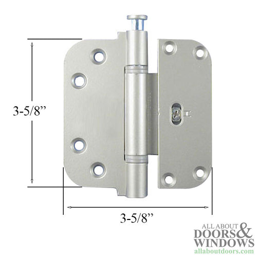 Columbus 2D Adjustable Guide Hinge (H) 3-5/8 x 3-5/8 - Columbus 2D Adjustable Guide Hinge (H) 3-5/8 x 3-5/8