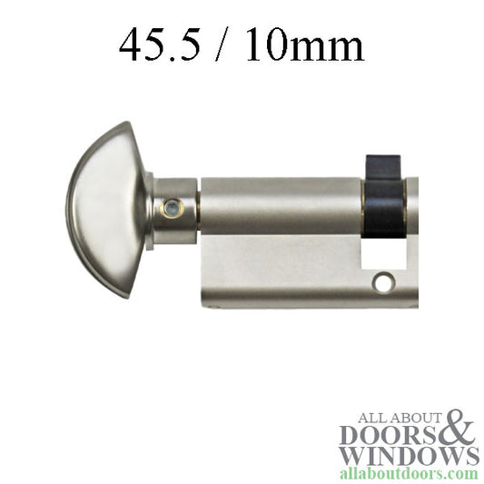 45.5/10 CES 55.5 Inactive 360° Non-Logo Non-Keyed Profile Cylinder Lock