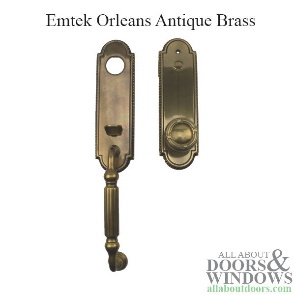 Emtek Orleans Ribbon & Reed Dummy - Emtek Orleans Ribbon & Reed Dummy