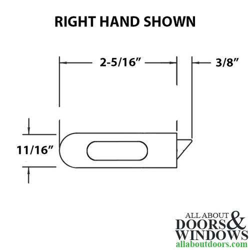 Metal Tilt Latch, Top/Upper Sash - Metal Tilt Latch, Top/Upper Sash