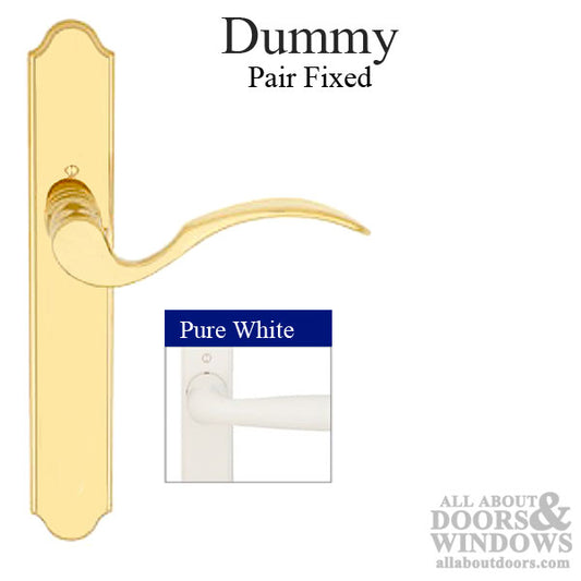 Munchen Dummy, M112PL / 374N  Fixed Pair - Pure White