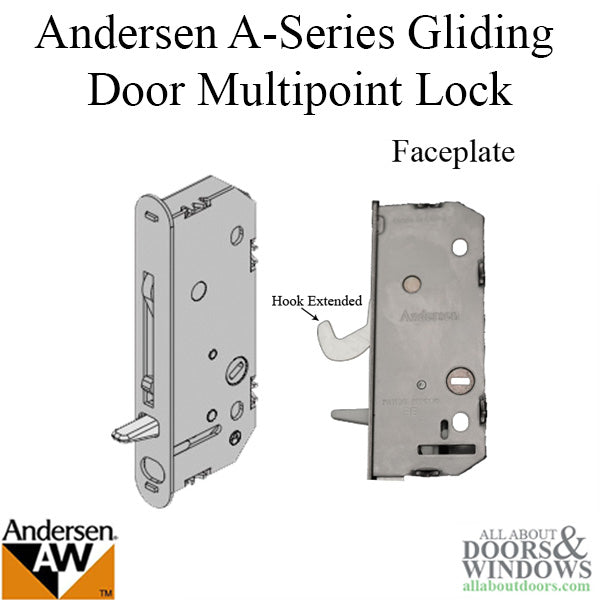 Andersen A-Series Gliding Door Multipoint Lock - Andersen A-Series Gliding Door Multipoint Lock