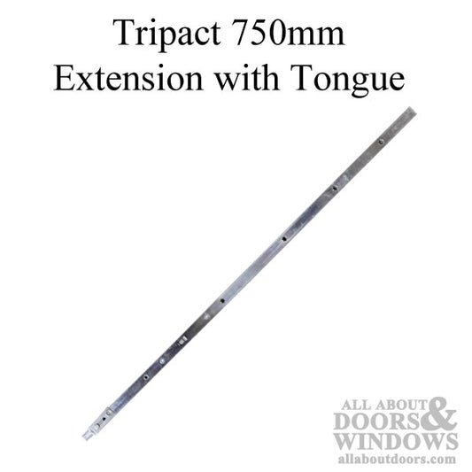 Tripact 750mm Extension with Tongue Locking Point - Silver