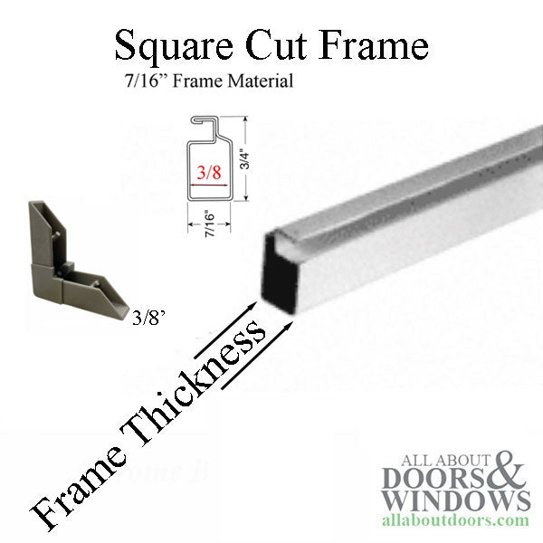 Weather Shield Storm and Window Screen Frame Corner - Weather Shield Storm and Window Screen Frame Corner