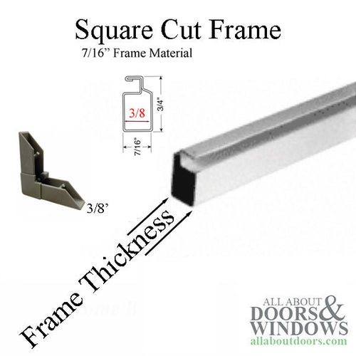 Weather Shield Storm and Window Screen Frame Corner - Weather Shield Storm and Window Screen Frame Corner