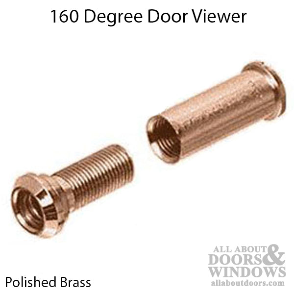 Door Viewer - 160å¡ Degree - Polished Brass - Door Viewer - 160å¡ Degree - Polished Brass