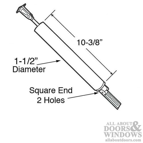 Storm Door Closer, 1-1/2 x 10-3/8 Heavy Duty - Choose Color - Storm Door Closer, 1-1/2 x 10-3/8 Heavy Duty - Choose Color