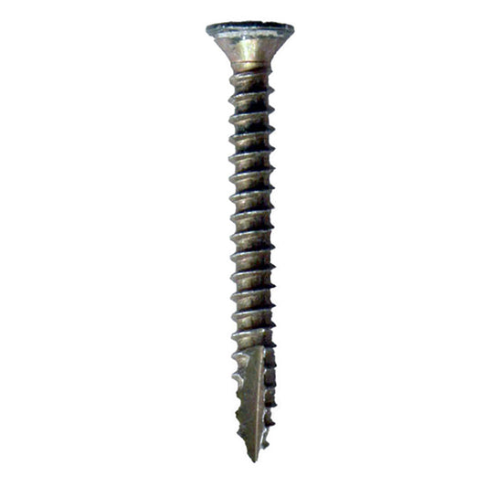 6x1-1/4 Flat Head Phillips Self Drilling Screw - 25 Pack