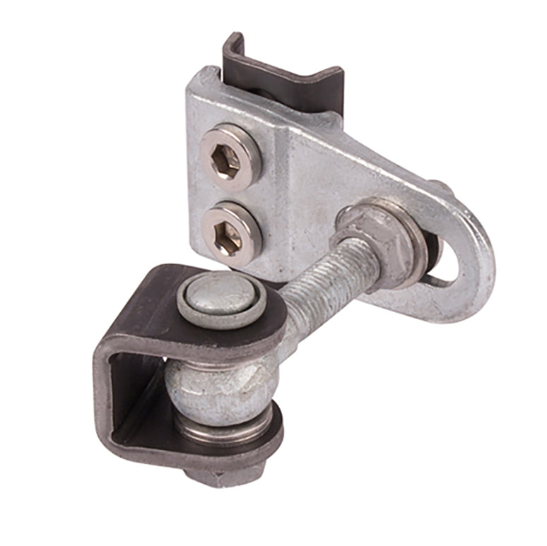 180 Degree Weld-On 4D Adjustable Hinge with M16 or M20 Eyebolts - 180 Degree Weld-On 4D Adjustable Hinge with M16 or M20 Eyebolts
