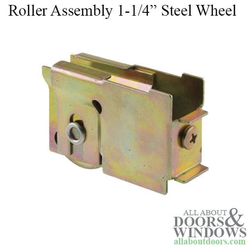 Peachtree Citation 3 Sliding Door Roller 1.25 Inch Steel Wheel Door Roller - Peachtree Citation 3 Sliding Door Roller 1.25 Inch Steel Wheel Door Roller