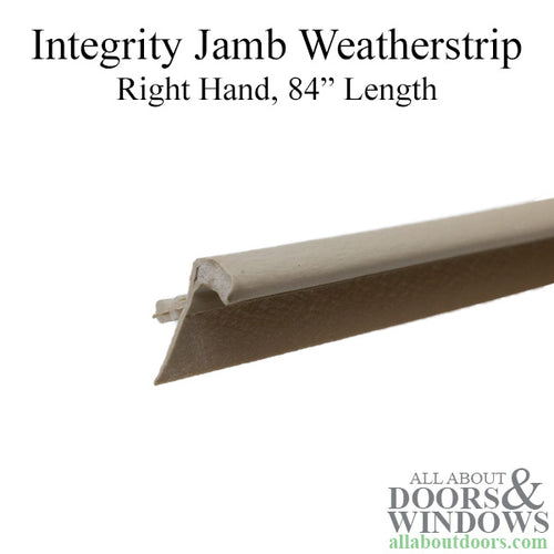 Integrity by Marvin Weatherstrip for Hinged Door Beige - Integrity by Marvin Weatherstrip for Hinged Door Beige