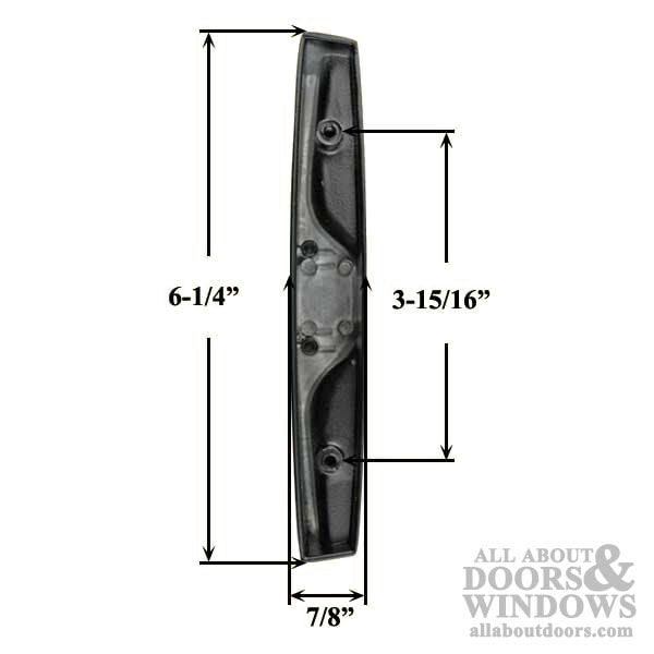 Handle Set for Sliding Patio Door with Internal Lock 3-15/16 inch Screw Hole Center - Handle Set for Sliding Patio Door with Internal Lock 3-15/16 inch Screw Hole Center