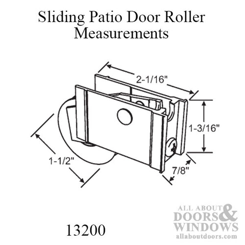 Sliding Door Roller With Open Back Housing 1.5 Inch Steel Wheel With Adjustable Aluminum Housing - Sliding Door Roller With Open Back Housing 1.5 Inch Steel Wheel With Adjustable Aluminum Housing