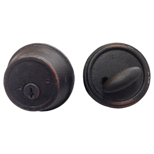 Weslock Deadbolt With Thumbturn Single Cylinder Oil Rubbed Bronze Keyed Deadbolt - Weslock Deadbolt With Thumbturn Single Cylinder Oil Rubbed Bronze Keyed Deadbolt