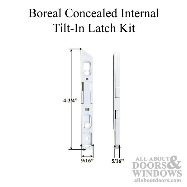 Right Hand Boreal Concealed Internal Tilt-In Latch - Right Hand Boreal Concealed Internal Tilt-In Latch