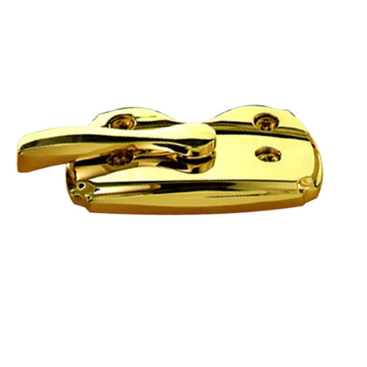 Andersen Woodwright Double Hung Windows Sash Lock & Keeper Set - Bright Brass