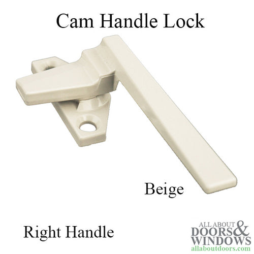 Cam Handle for Hopper Window, Low Profile, Right Hand- Choose Color - Cam Handle for Hopper Window, Low Profile, Right Hand- Choose Color