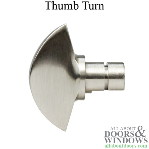 Thumb Turn Kit for Multipoint Lock Trim Emtek Satin Nickel - Thumb Turn Kit for Multipoint Lock Trim Emtek Satin Nickel