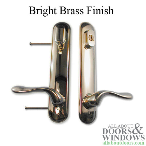 HORIZON Active Keyed 1-3/4 door, Bright Brass, Schlage keyway - HORIZON Active Keyed 1-3/4 door, Bright Brass, Schlage keyway