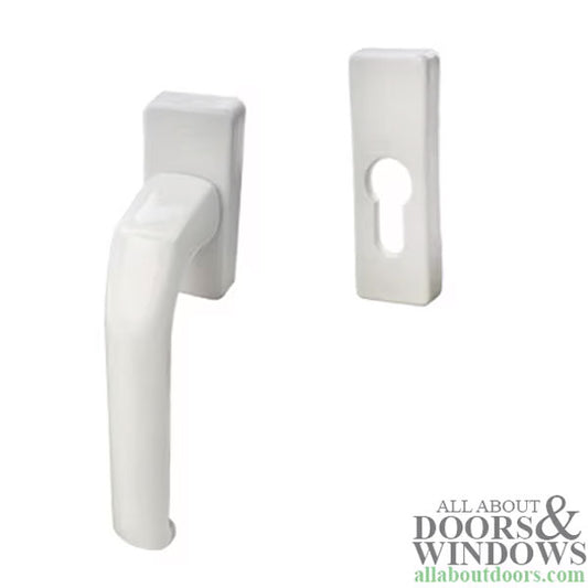 Hoppe London, Tilt Turn window Handle 90° Stop  - White