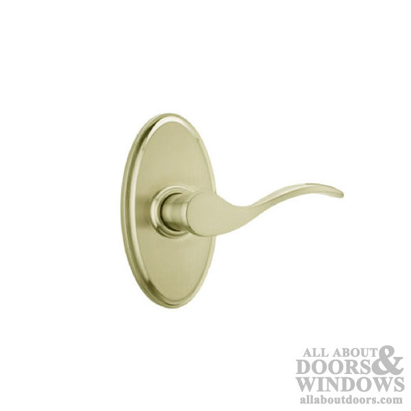 Weslock Bordeau Keyed Door Lever Right Handed Polished Brass Keyed Entry Handle - Weslock Bordeau Keyed Door Lever Right Handed Polished Brass Keyed Entry Handle