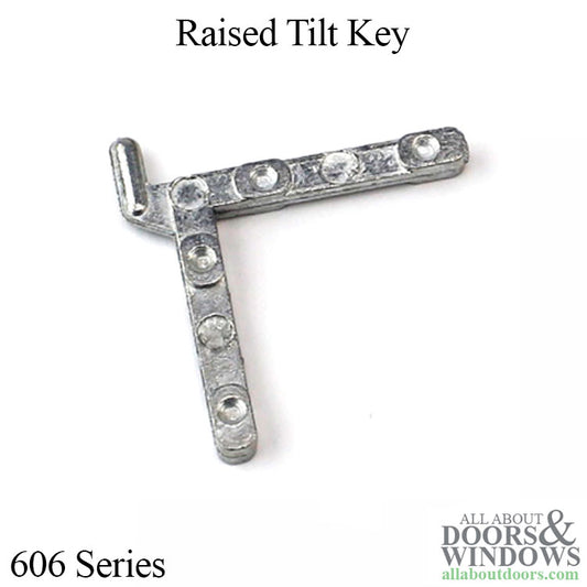 RAISED TILT KEY, 606 SERIES