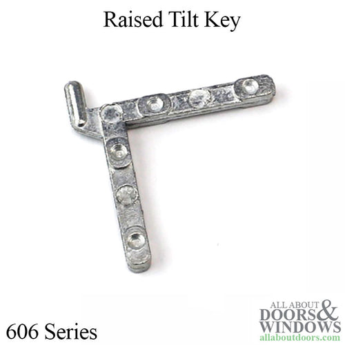 RAISED TILT KEY, 606 SERIES - RAISED TILT KEY, 606 SERIES