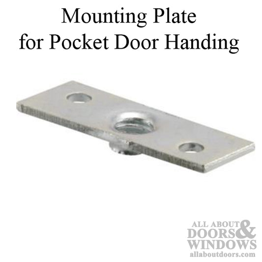 Mounting Plate for Pocket Door Hanger