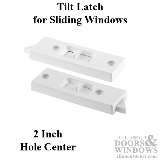 Tilt Latch - Vinyl Window Tilt Latch Hardware, Vinyl - White