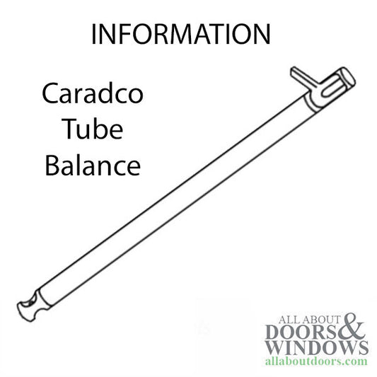 CARADCO C100 BALANCE INFORMATION