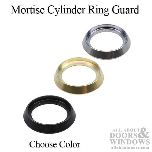 Mortise Cylinder Ring Guard, 1/4