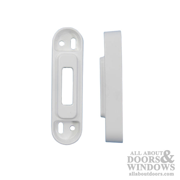 Strike Plate for Styleline Series - White - Strike Plate for Styleline Series - White