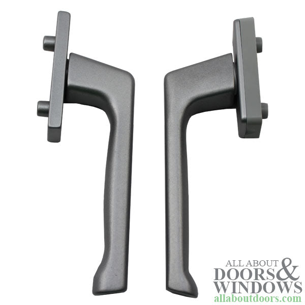 Dirigent Handle Set with PC Rosettes - Interior/Exterior - Dirigent Handle Set with PC Rosettes - Interior/Exterior