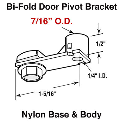 Pivot Socket - Nylon - Bifold Door - Pivot Socket - Nylon - Bifold Door