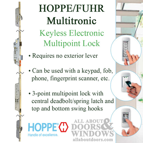 HOPPE/FUHR 16/35/92 Active Multitronic Electronic Multipoint Lockt - HOPPE/FUHR 16/35/92 Active Multitronic Electronic Multipoint Lockt